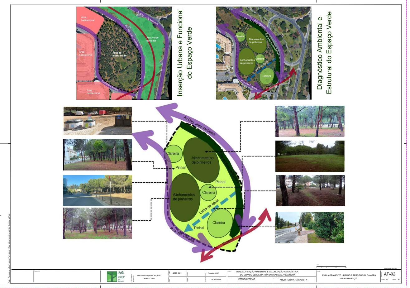 Inserção urbana e diagnóstico ambiental