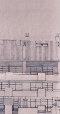 Desenho da fachada